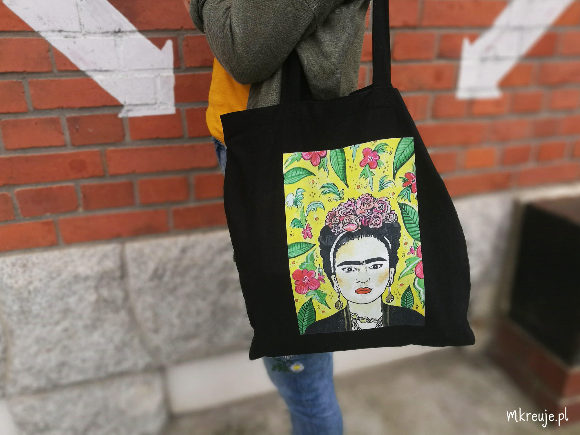 Torba z ilustracją Fridy Kahlo