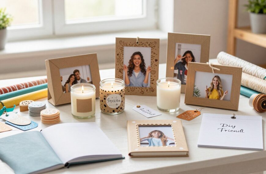 DIY prezenty dla przyjaciółki – kreatywne i osobiste pomysły