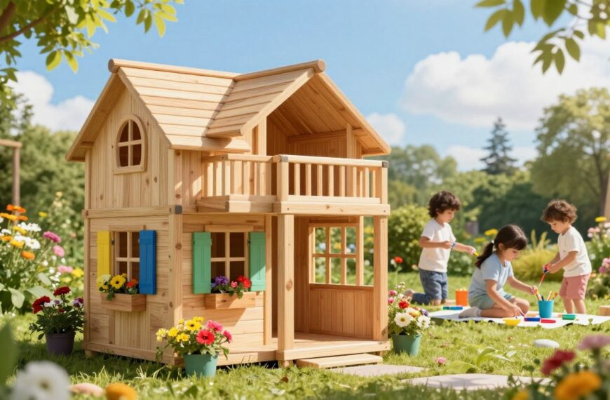 Domek dla dzieci DIY