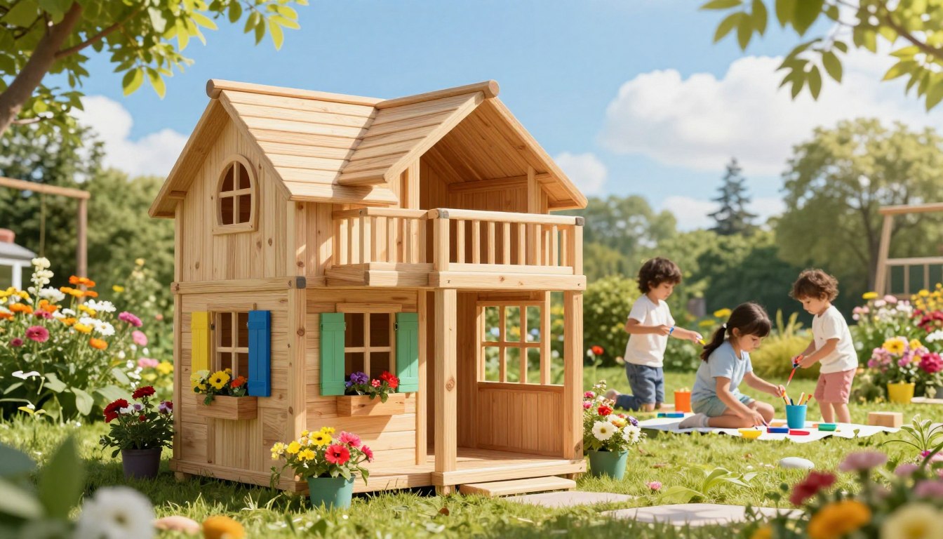 Domek dla dzieci DIY