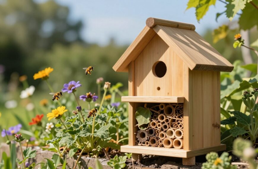 Domek dla owadów DIY – ekologiczny projekt do ogrodu