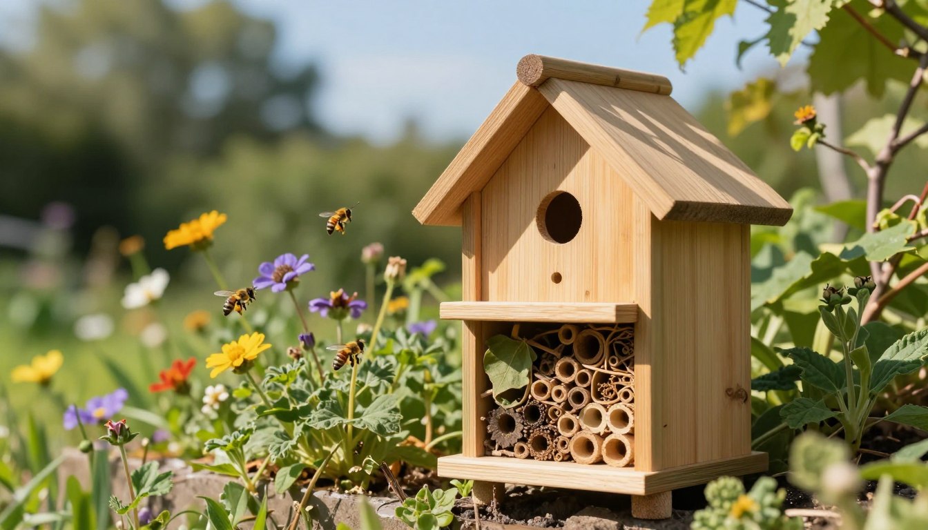 Domek dla owadów DIY