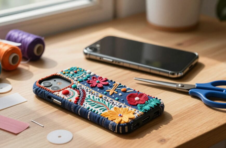 Etui na telefon DIY