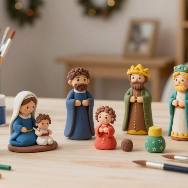 Figurki do szopki DIY