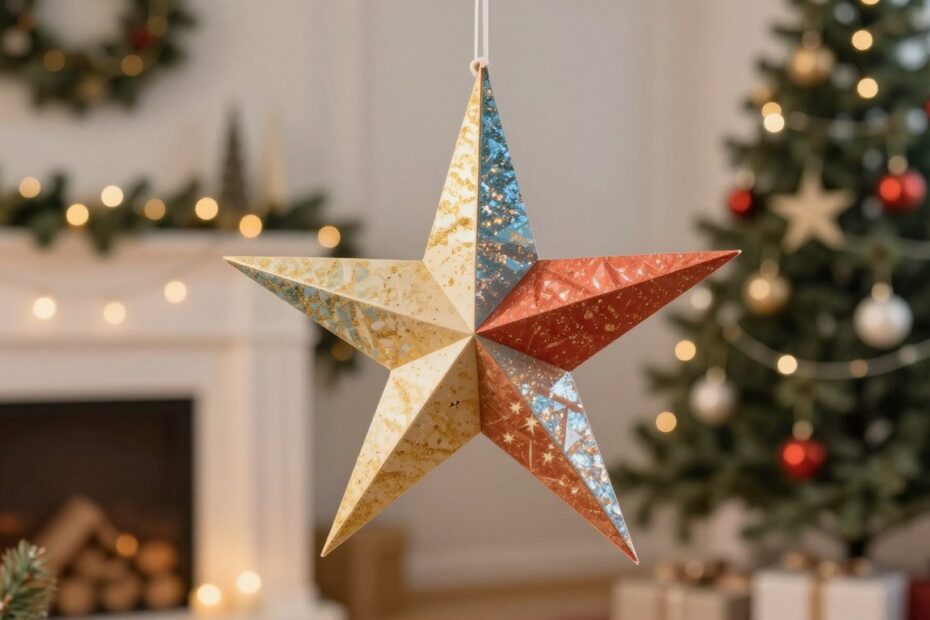 Gwiazdka z papieru DIY