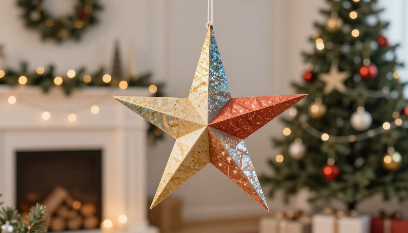 Gwiazdka z papieru DIY